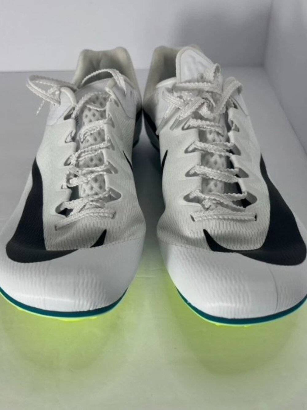 Nike Zoom Rival Sprint Track Spikes Men's Size 10 FZ9663-102 White / Black